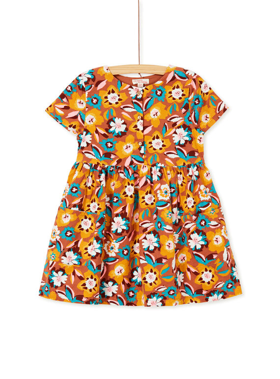 Light brown DRESS KAGOROB1 / 20W901L1ROB420